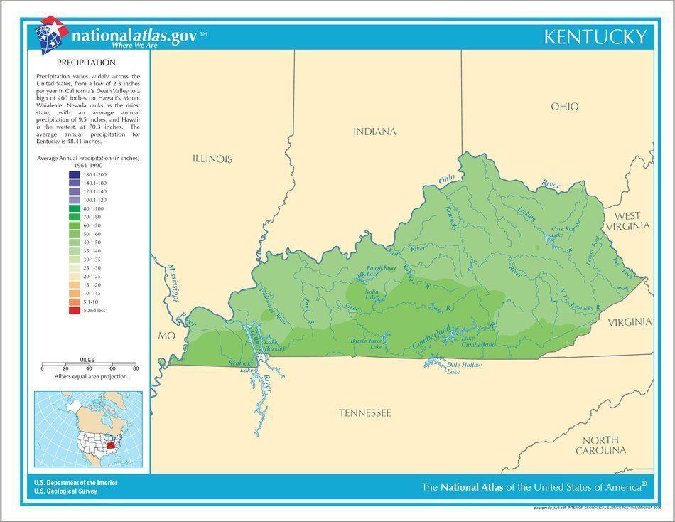 kentucky weather precipitation patterns