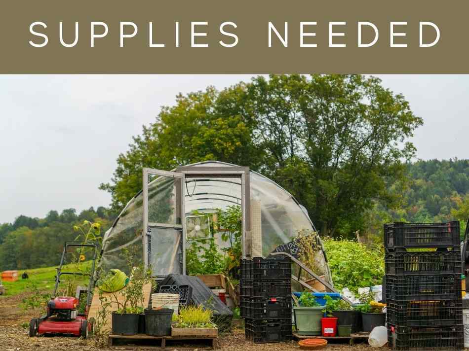 Supplies Needed