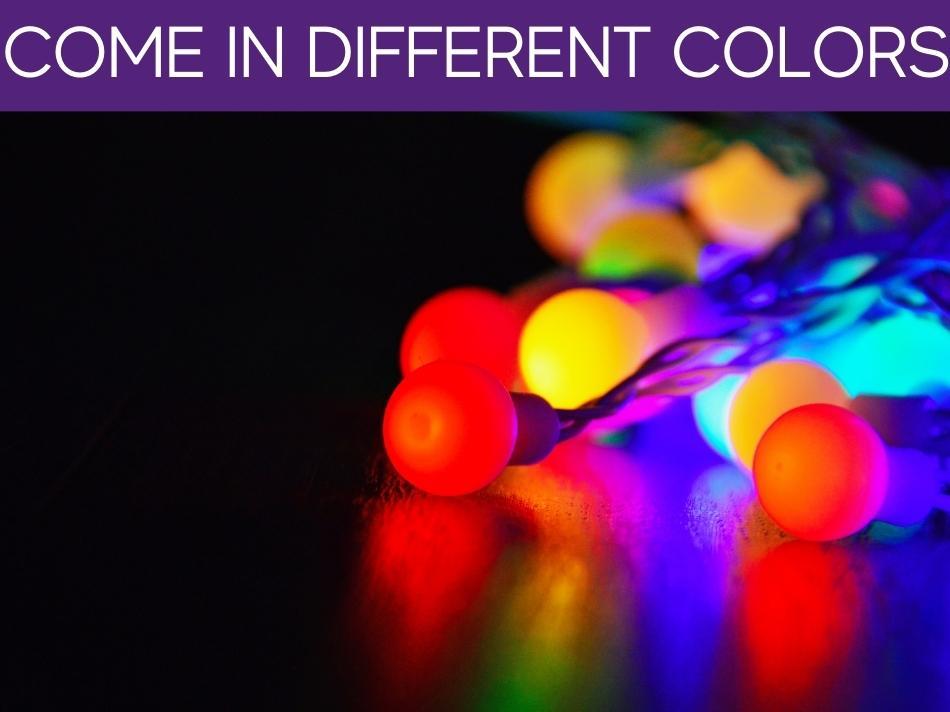 Come In Different Colors