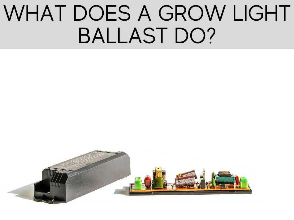 How do you tell if a ballast is going bad?