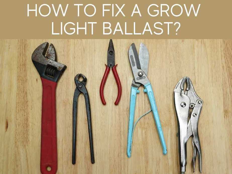 How To Fix A Grow Light Ballast?